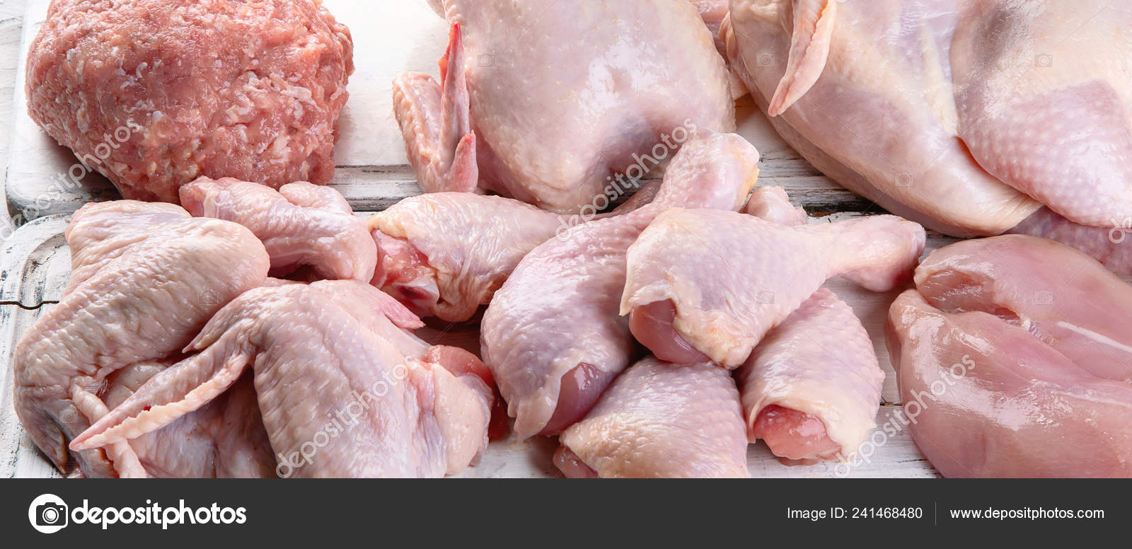 Different Types Raw Chicken Meat Healthy Diet Eating Top View Stock Photo by ©bit245 241468480 Different Types Raw Chicken Meat Healthy Diet Eating Top View Stock Photo by ©bit245 241468480