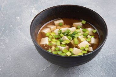 Japon miso çorbası.