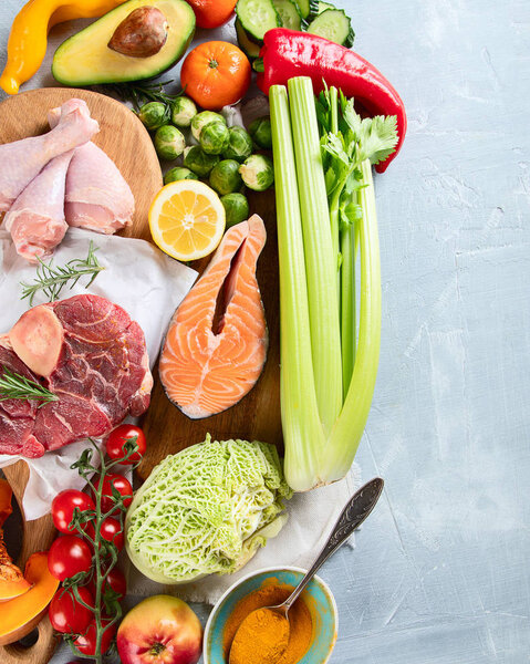 Various Paleo diet products 