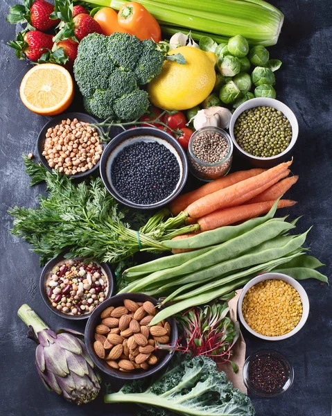 Gezond biologisch voedsel — Stockfoto
