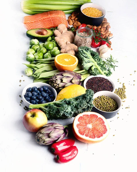 Selección de alimentos saludables —  Fotos de Stock