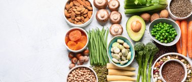 Bitki bazlı proteinin besin kaynakları