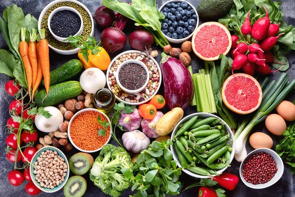 Ingredientes alimenticios saludables —  Fotos de Stock