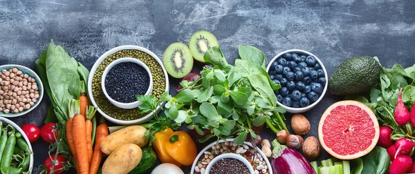 Healthy eating ingredients — Stock Photo, Image