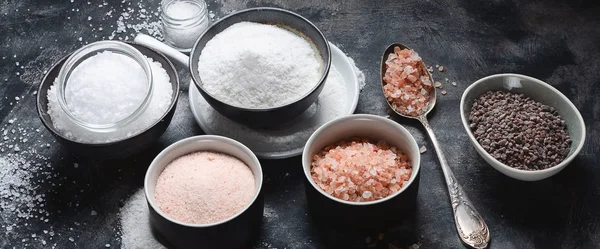 塩の種類 — ストック写真