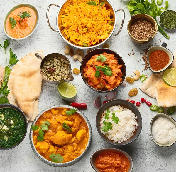 Cocina tradicional india — Foto de Stock