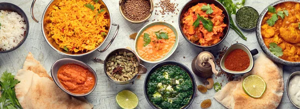 Traditionelle indische Küche — Stockfoto