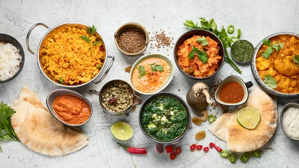 Cocina tradicional india — Foto de Stock