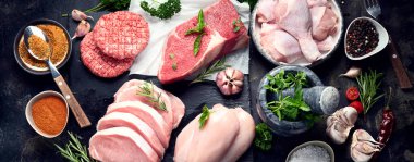 Çiğ et farklı türleri