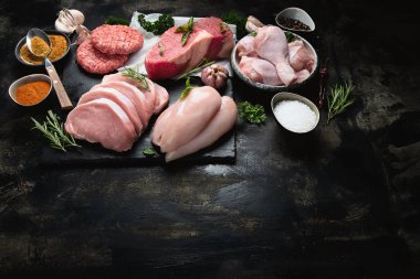 Çiğ et farklı türleri