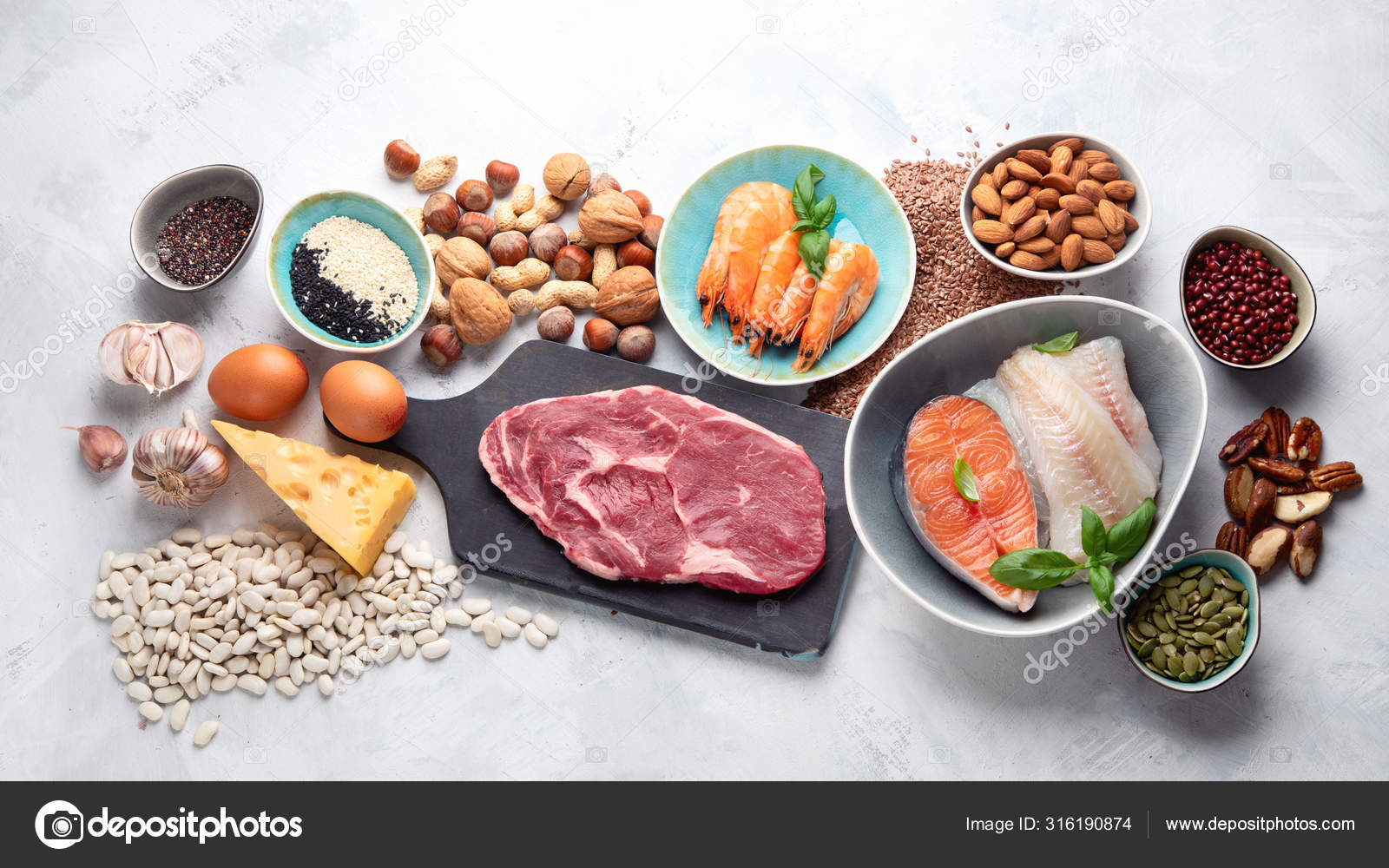Foods highest in phosphorus Stock Photo by ©bit245 316190874