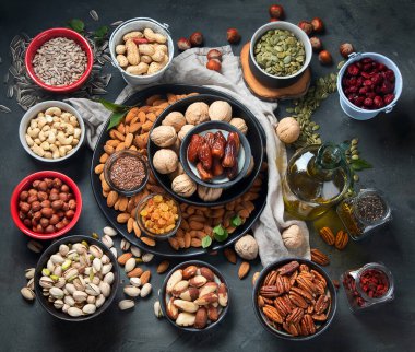 Fındıklı fındık yağı ve koyu fütürlü füt.