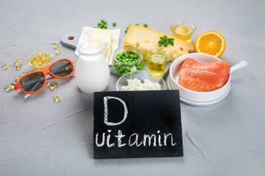 D vitamini bakımından zengin gıdalar.