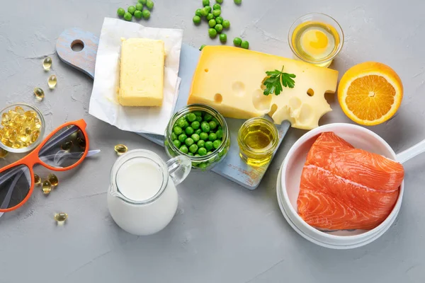 Vitamini Bakımından Zengin Gıdalar — Stok fotoğraf