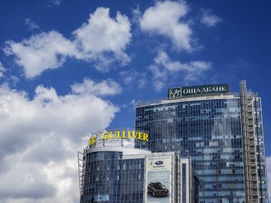 Kiev, Ukrayna - 25 Mayıs 2018: Gulliver Kiev bir alışveriş merkezinde olduğunu