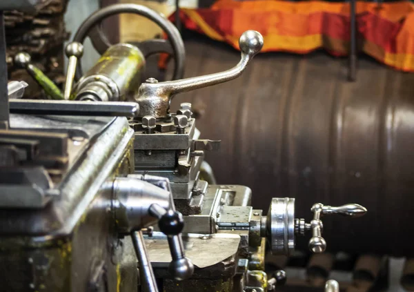 Cnc Lathe Turing Machine — Stock Photo, Image