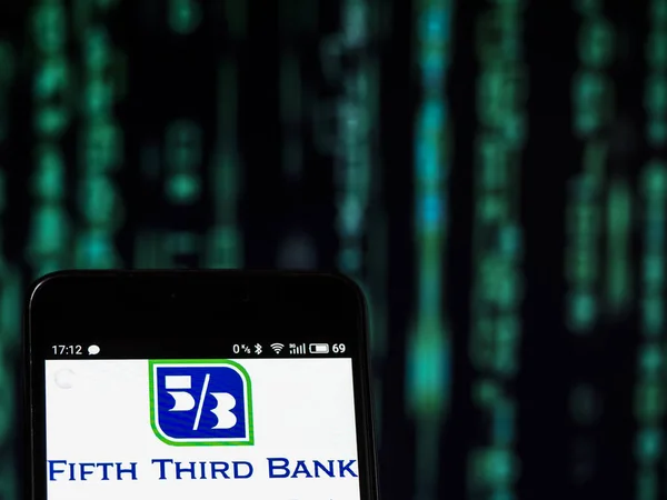 Kiev Ukraine Sept 2018 Fifth Third Bank Logo Seen Displayed — Stock Photo, Image