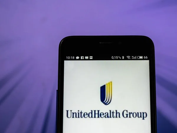 키예프 우크라이나 2018 Unitedhealth 로고는 스마트 — 스톡 사진