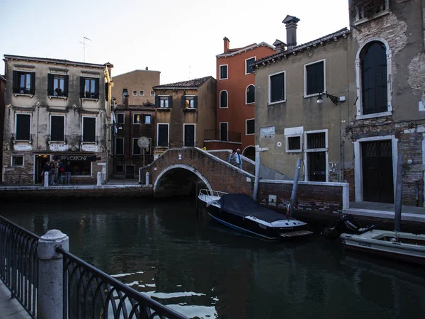 Venise Italie Septembre 2018 Vue Des Anciens Bâtiments Canaux Historiques — Photo