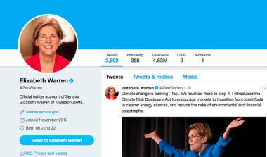 Elizabeth Warren için heyecan sayfası. Elizabeth Ann Warren'ın bir ABD'li politikacı ve akademik hizmet olarak üst düzey ABD Massachusetts senatörü, 2013 yılından bu yana yürüttüğü bir yer olduğunu.