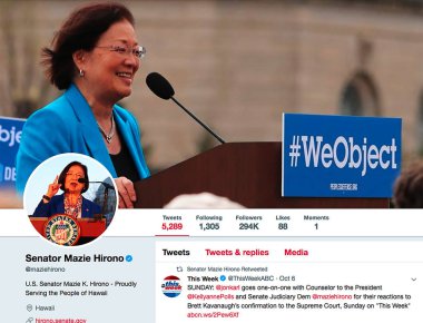 Maxie Hirono için heyecan sayfası. Mazie Keiko Hirono junior Hawaii ABD Senatörü olarak 2013 yılından bu yana hizmet veren ABD'li siyasetçi olduğunu. Demokrat Parti üyesi olan.