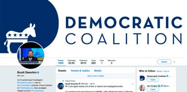 Scott Dworkin için heyecan sayfası. Scott Dworkin Kıdemli Danışmanı demokratik koalisyon