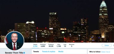 Thom Tillis için heyecan sayfası. Thomas Roland Tillis ABD'li işadamı ve Junior ABD 2015 yılından bu yana hizmet veren senatörü Kuzey Carolina, politikacı değil. Bir üye Cumhuriyetçi partiden, daha önce Kuzey başkanı oldu