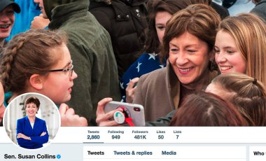 Susan Collins için heyecan sayfası. Susan Margaret Collins Maine, hangi o ilk 1996 yılında seçildi bir koltuk için üst düzey Amerika Birleşik Devletleri Senatör olarak hizmet veren ABD'li siyasetçi olduğunu. Cumhuriyetçi, Collins Senato özel komite başkanı olduğunu. 