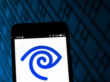 Kiev, Ukrayna - 1 Kasım 2018: Time Warner Cable logo akıllı telefon görüntülenen gördüm.