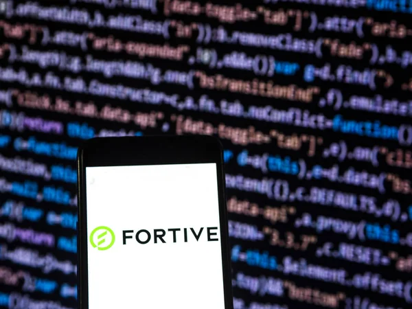 키예프 우크라이나 2018 Fortive 스마트 전화에 됩니다 Fortive는 회사에 워싱턴 — 스톡 사진