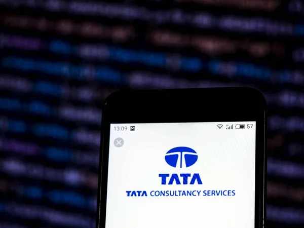 Kiev Ukrajna 2018 December Tata Consultancy Services Információ Technológiai Tanácsadó — Stock Fotó