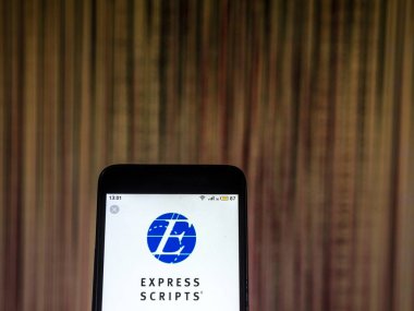 Kiev, Ukrayna - 10 Aralık 2018: Hızlı komut dosyaları şirket logosu akıllı telefon görüntülenen gördüm. 