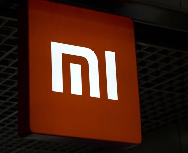 Kiev, Ukrayna - 16 Aralık 2018: Xiaomi Mi amiral gemisi mağaza