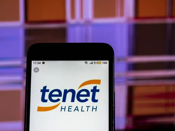 Kiev Ukraine Dec 2018 Tenet Healthcare Company Logo Seen Display — Stockfoto