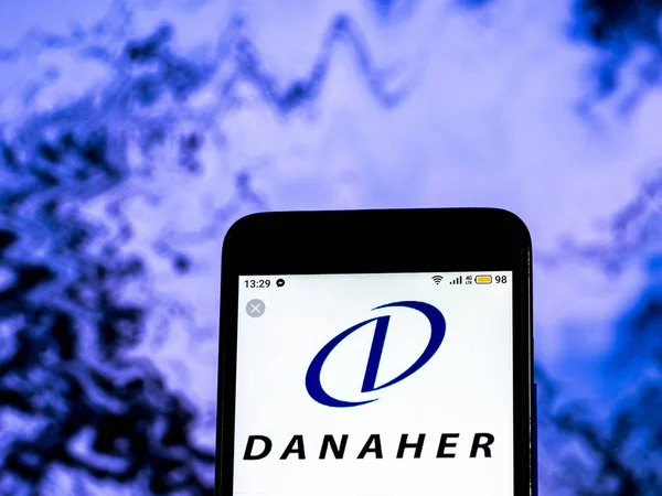 Kiev Ukraine Dec 2018 Danaher Corporation Conglomerate Company Logo Seen — Stockfoto