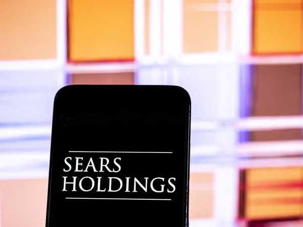 Kiev Oekraïne Dec 2018 Sears Holdings Retail Bedrijfslogo Gezien Weergegeven — Stockfoto