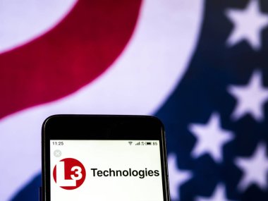 L3 teknolojileri Havacılık ve savunma şirket logosu akıllı telefon görüntülenen gördüm