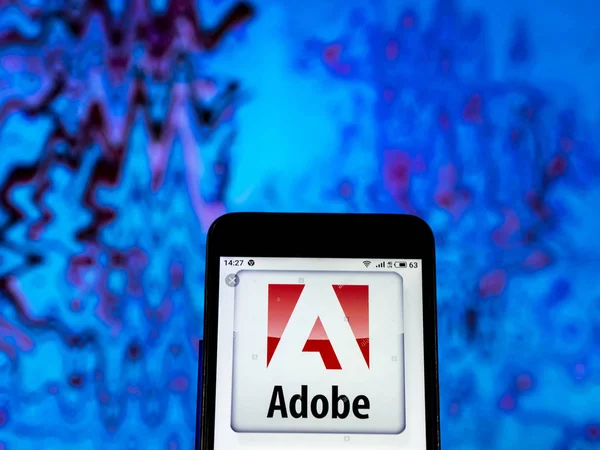 Kiev Ukraine Dec 2018 Adobe Inc Computer Software Company Logo — Stock Photo, Image