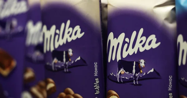 Kiev Ukraine Dec 2018 Milka Chocolate Store — Stock Photo, Image