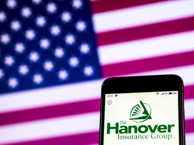 Hanover sigorta Group, Inc logosu görüntülenen akıllı p gördüm