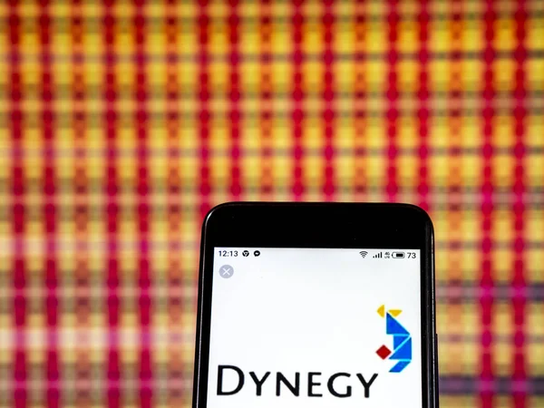 Kiev Ukraine Januar 2019 Dynegy Energy Company Logo Auf Dem — Stockfoto