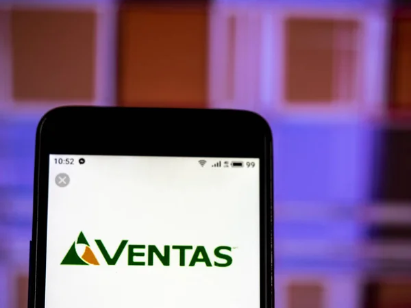 Kiev Ukraine Januar 2019 Ventas Immobilien Investment Trust Company Logo — Stockfoto