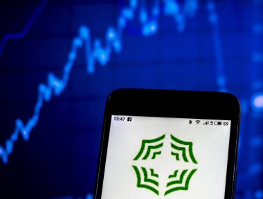 Kiev, Ukrayna - 18 Ocak 2019: Insperity şirket logosu akıllı telefon görüntülenen gördüm