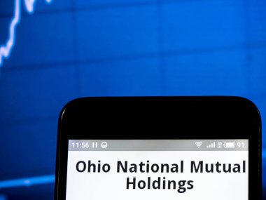 Akıllı üzerinde görülen Ohio Ulusal karşılıklı Holdings, Inc logosu görüntülenen