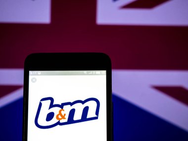 B ve M Avrupa perakende değeri S.A. şirket logosu üzerinde görüntülenen gördüm 