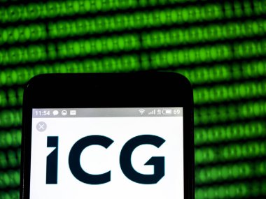 Uluslararası sermaye grubu, Llc şirket logosu gördüm ekranda 