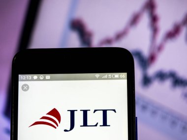  Jardine Lloyd Thompson Group plc logo görüntülenen akıllı p gördüm