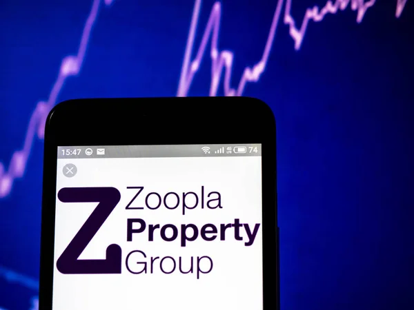 Lenka p. Property Group (Zpl) plc firemní logo vidět zobrazeného na s — Stock fotografie