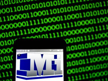 Ticaret yatırım güven logo akıllı telefon görüntülenen gördüm.