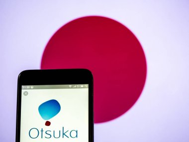 Otsuka ilaç Co., Ltd. şirket logosu s üzerinde görüntülenen gördüm